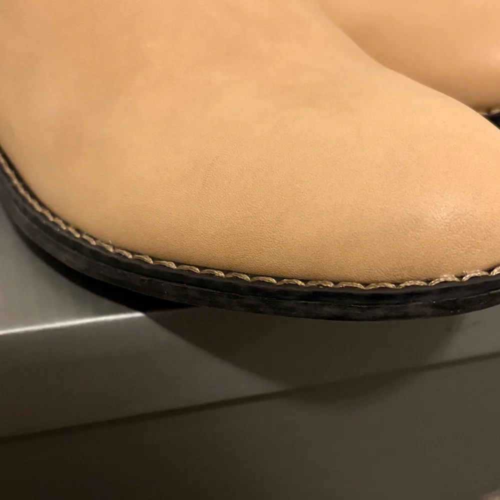 Elegant Tan Ankle Booties
